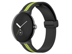 Pulseira De Silicone Dobrável Bicolor Para Google Pixel Watch