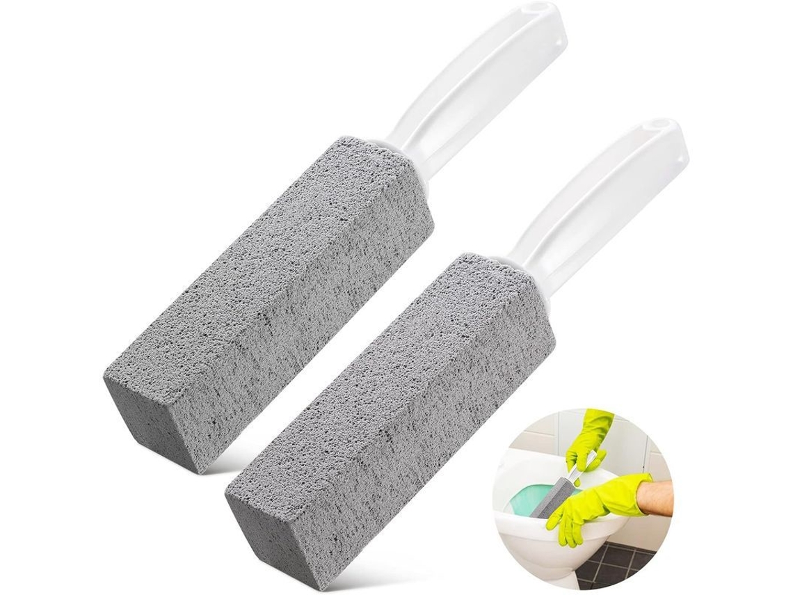2 limpadores de água dura, com cabo ergonômico, marca