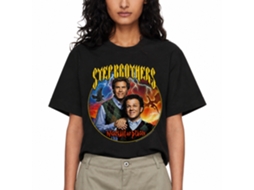 Rockinstone Step Brothers Movie Nighthawk And Dragon Black Adult T-shirt Size:m