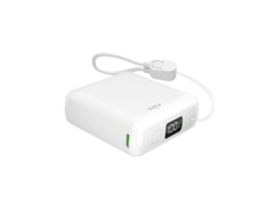 Powerbank 10000mAh Usb a Usb c com Display e Cabo PURO
