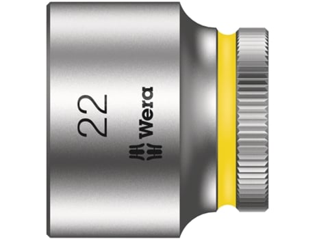 Chave De Soquete Zyklop Com Unidade De 3/8' 8790 Hmb Zyklop Nuss 22.0 WERA 05003567001