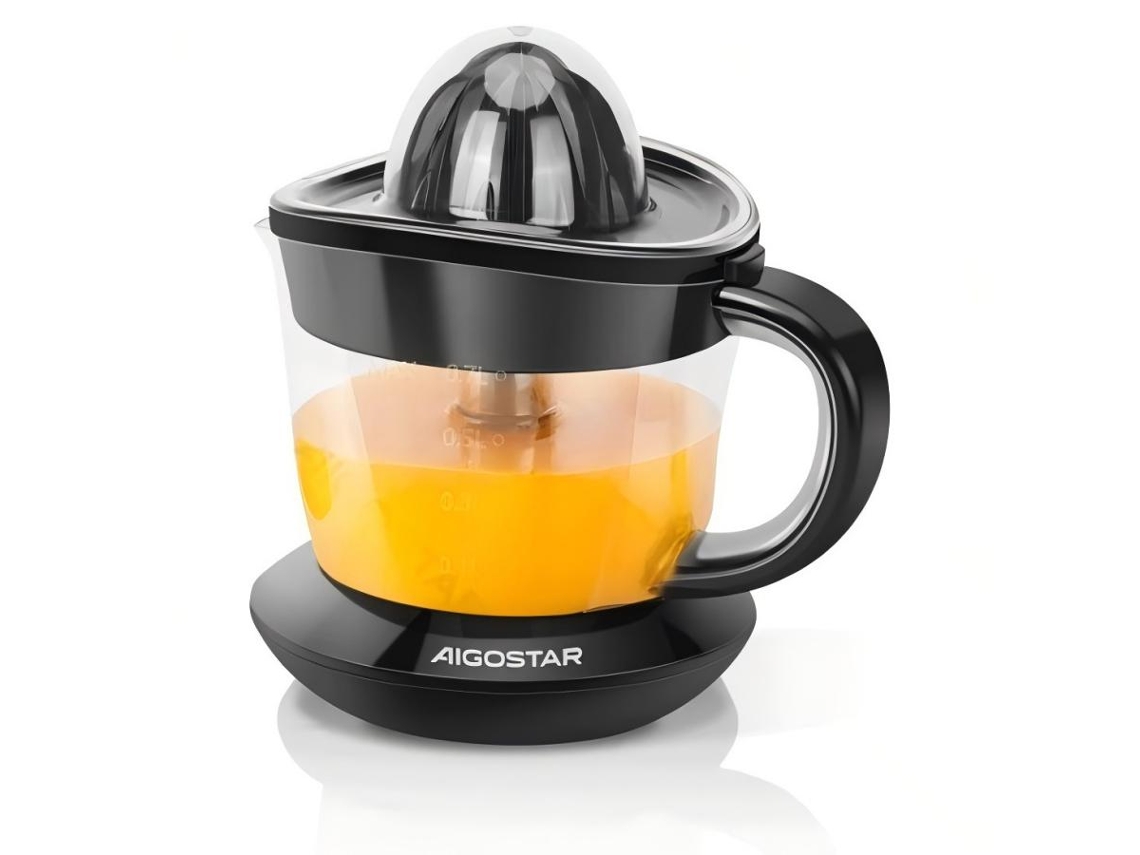 Espremedor de Citrinos Aigostar 40w 0.7l, Automático para Laranja, Limão e Tangerina, Máquina de Suco Fresco, Ideal para Casa e Bebês SINI TECH STORE