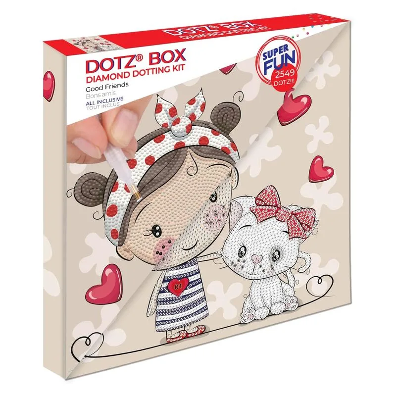 Kit de artesanato Diamond Dotz Good Friends DBX062 MADNESSTOYS