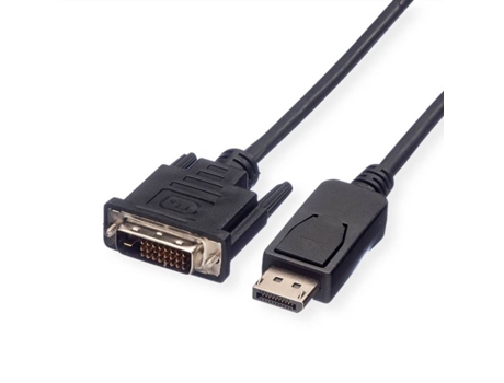 Cabo VALUE (DisplayPort, DVI e LSOH - 5m - Preto)