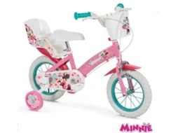 Bicicleta 12 Pulgadas Huffy Minnie Mouse Rosa Y Blanca 12613 Toimsa