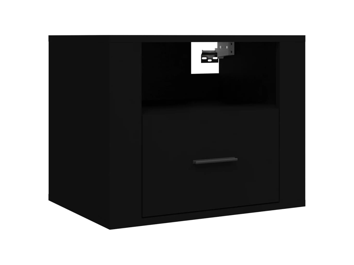Cabeceira de parede 50x36x40 cm preta MAISON EXCLUSIVE