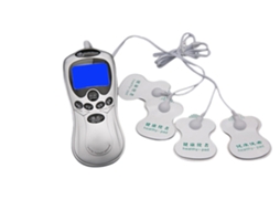 (4 Unidades) Estimulador Eletromuscular Tens Para As Costas Com Eletrodos, Massageador Muscular Elétrico Digital