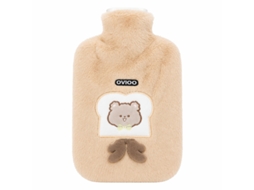 Bolsa De Água Quente Com Forro - Ursinho Bk Rsd-10 Castanho