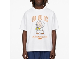 Rockinstone Back To The Future Movie Doc Cartoon Character White Adult T-shirt Size:l