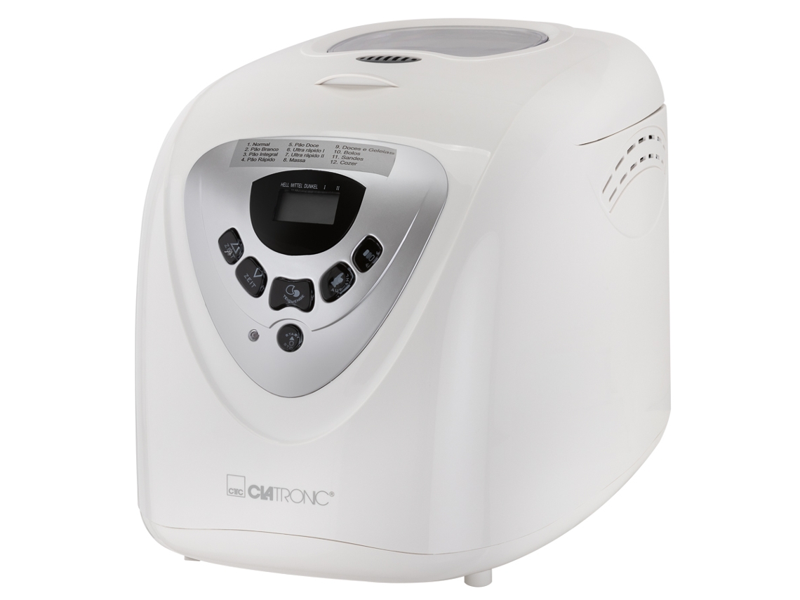 Máquina de Pão CLATRONIC BBA 3505 (1000 g - Programas: 12)