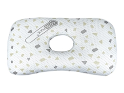 Lurelia Almofada Auricular, Ergonómica, Respirável, Lavável, Removível, Portátil, Compacta, Apoio, Dormir Lateral, 39cm / 28cm Variante 06