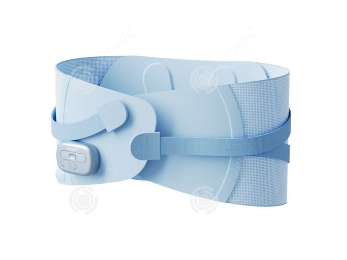 Cinta Aquecida Inn Com Ems Pode Vibrar, Cinta Massageadora Com Compressa Quente Sem Fio 106x22cm, 3 Níveis De Aquecimento Ajustáveis Para Menstruação.