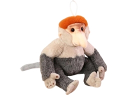 Macaco-nariz-comprido da Pelúcia, Macio, Realista, Fluffy, Coleção Animais