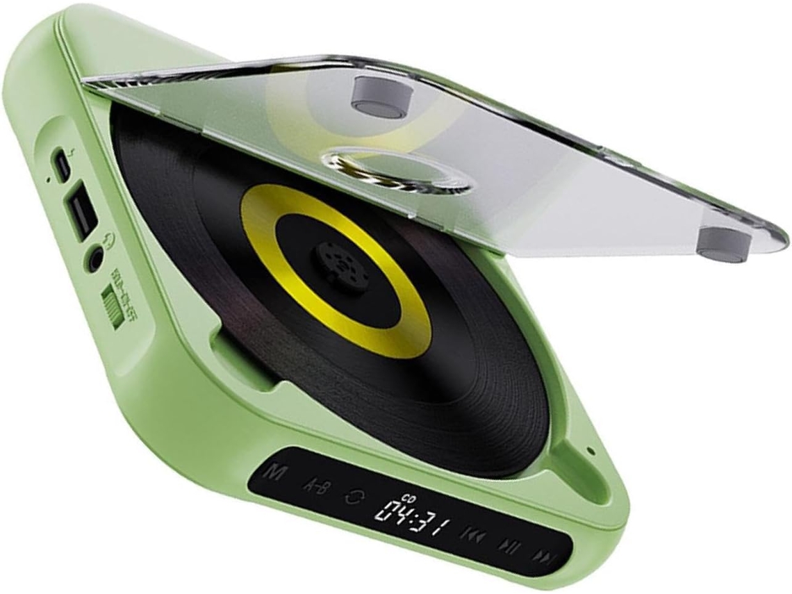 Leitor De Cd Doméstico Com Porta Usb, Rádio Fm E Experiência Sonora Avançada Leitor De Cd Portátil Para Aprendizado