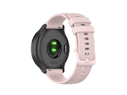 Bracelete para Samsung Galaxy Watch 3 Silicone Xadrez 22mm Rosa XIAOMOYU