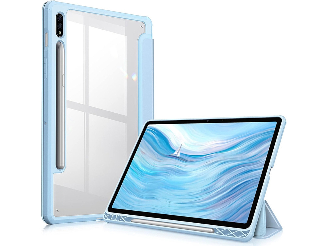 Capa Para Samsung Galaxy Tab S7/ S8 (11") Azul Celeste Cuich