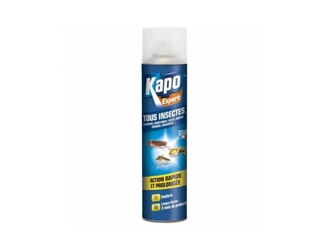 Spray inseticida multiuso Kapo para todos os tipos de insetos 300 ml