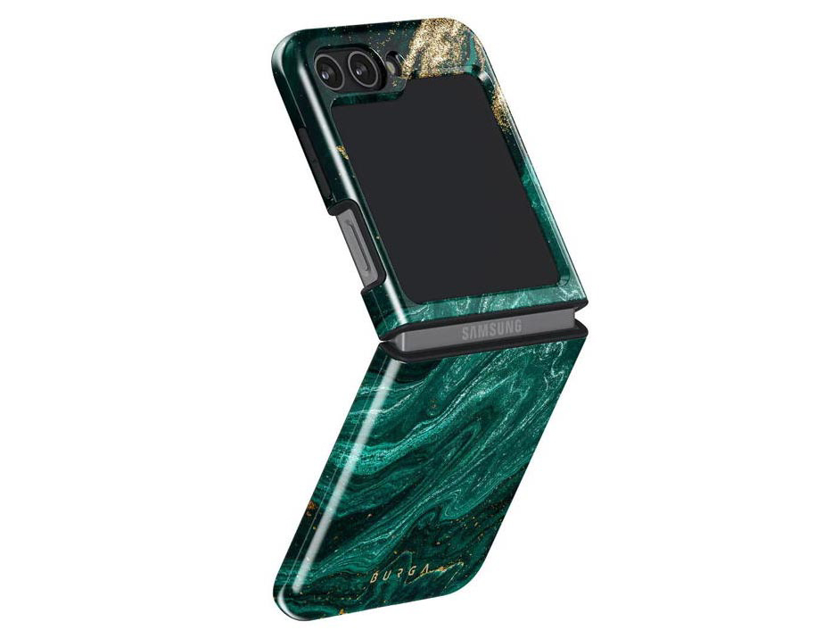 Capa BURGA Samsung Z Flip5 Tough Emerald