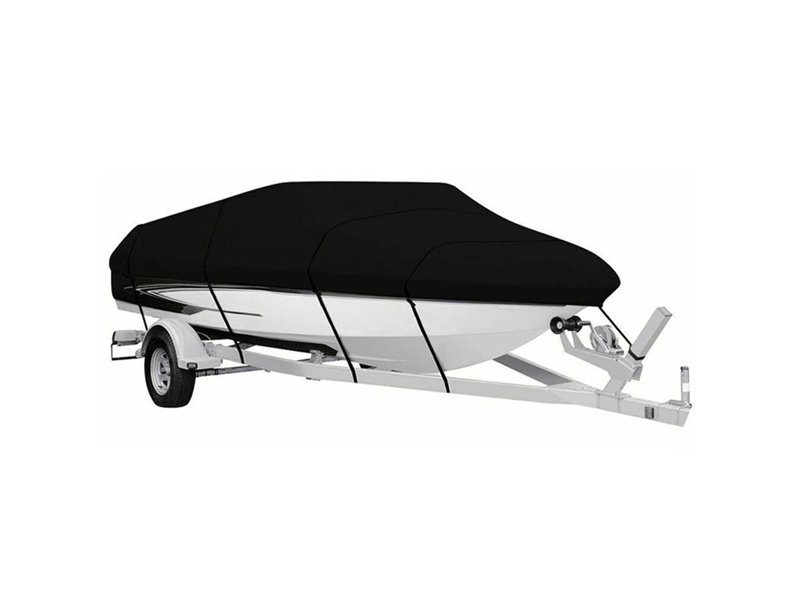 Capa para Barco Business V shaped 11 22ft, protetora de chuva, sol, poliéster Oxford, resistente | S/MARCA