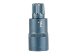 Chave De Parafuso Elétrica 12 Pontos Bit Soquete 1/2 50mm (m16) Ferramenta De Acesso