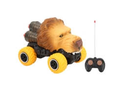 Carro Controle Remoto Animal Infantil Off Road 1:43 Leão