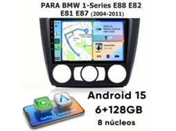 Autorrádio 2 din, 7 polegadas, tela tátil, Carplay, Android Auto, sem fios, Bluetooth, rádio FM, USB/tipo C, câmera de marcha atrás
