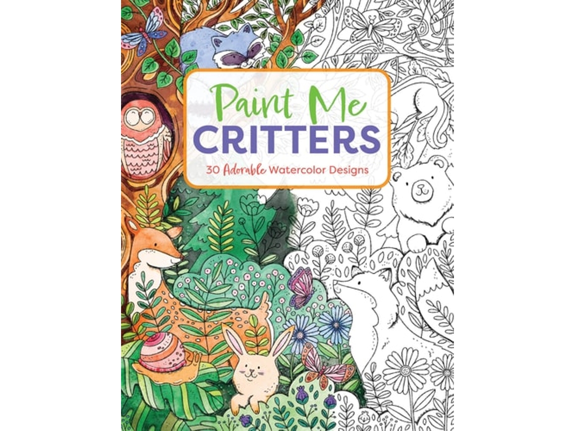 Livro Paint Me Critters de Editors of Cider Mill Press (Inglês)