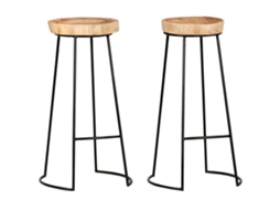 Bar Stool, Bar Stools Vidaxl Marrom Madeira (n/a)