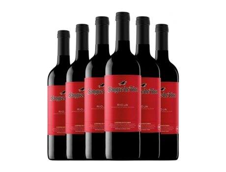 Vinho MIGUEL TORRES Sangre de Toro Tempranillo Rioja (0.75 L - 6 Unidades)