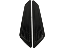 Capas De Fibra De Carbono Para As Entradas De Ar Do Capô Do Carro (par) - Acessórios Decorativos Para As Laterais