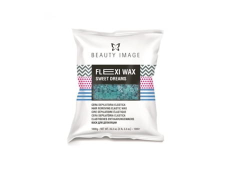 Saco Cera Flexiwax Sweet Dreams Blue Jelly 1kg Beauty Image