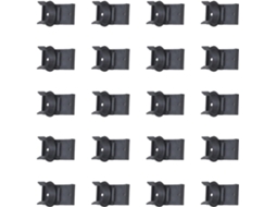 Conjunto De 20-presilhas Para Rodapé Cozinha, Grampos Para Armários, Ferramenta Para Pés De Armário, Fácil De Instalar