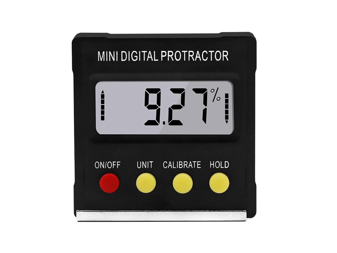 Medidor De Ângulo, Inclinômetro Digital, Transferidor De Ângulo, Mini Localizador Eletrônico De 360 ​​graus, Ferramentas