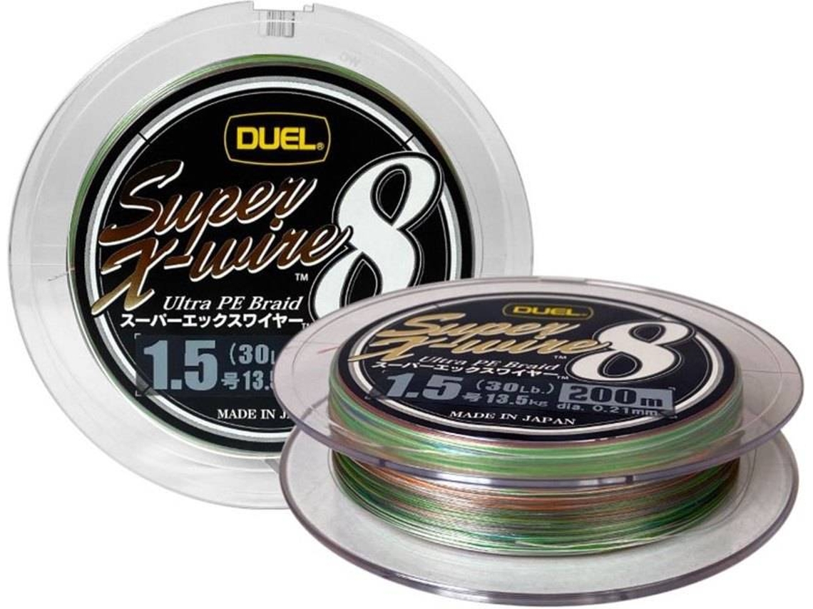 Linha de Pesca trançadas DUEL Hardcore Super Cold X8 (0.170 mm - 0,20 mm)