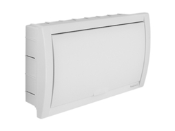 Quadro Nu Embutido 18 Módulos Panasonic Com Porta Opaca