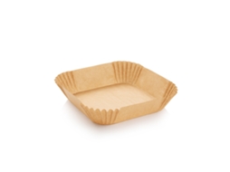Formas De Papel Quadradas Para Air Fryer Delícia 16 X 16 Cm, 50 Pcs Tescoma