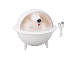 Umidificador Laxiscreed De 350ml Com Luz Colorida Para Aromaterapia E Bem-estar