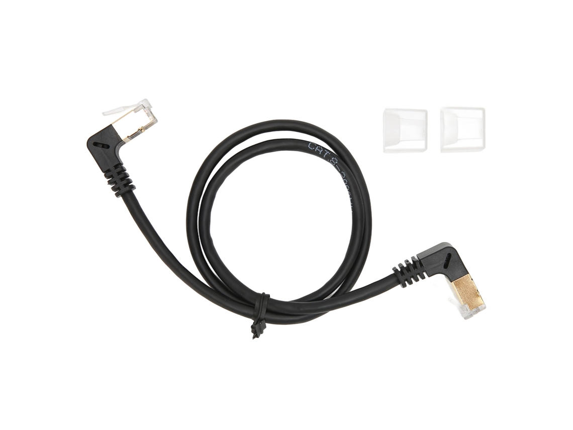 Cabo de Rede LAXISCREED Cat8 Rj45 Ouro 90 Graus