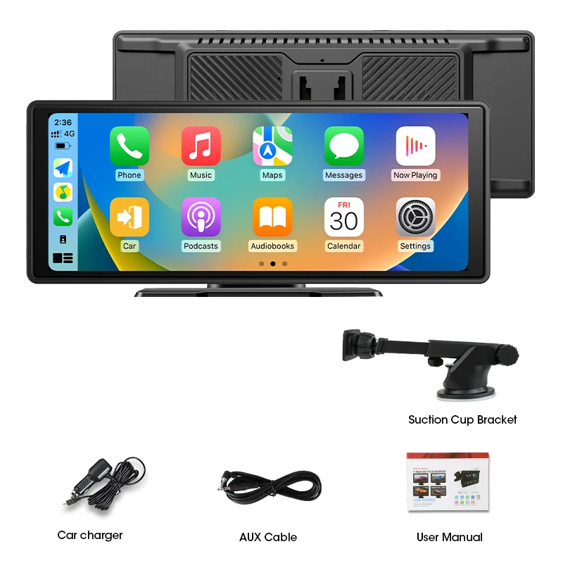 (sem Dvr) Sistema Multimídia Automotivo De 10,26 Polegadas, Carplay Sem Fio 4k