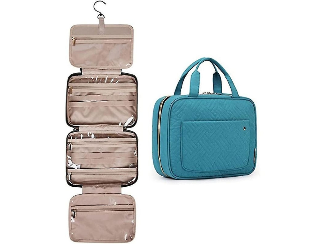 Bolsa De Toalhetes Com Gancho Para Viagem, Organizador Resistente À Água (rosa Bebê) Azul