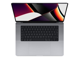 MacBook Pro 16'' M1 Max (CPU 10 / GPU 24) 32 GB 512 GB SSD 2021 Cinza Espanhol (Recondicionado com Marcas Mínimas)
