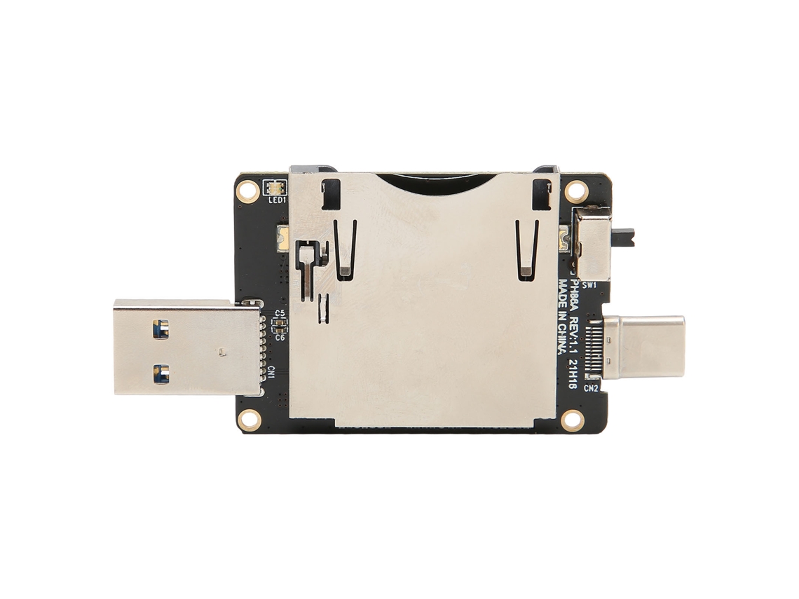 Leitor De Cartões Cfexpress Ph86a Usb3.1 Type C 10gbps Interface Dupla Transmissão Ultra-rápida
