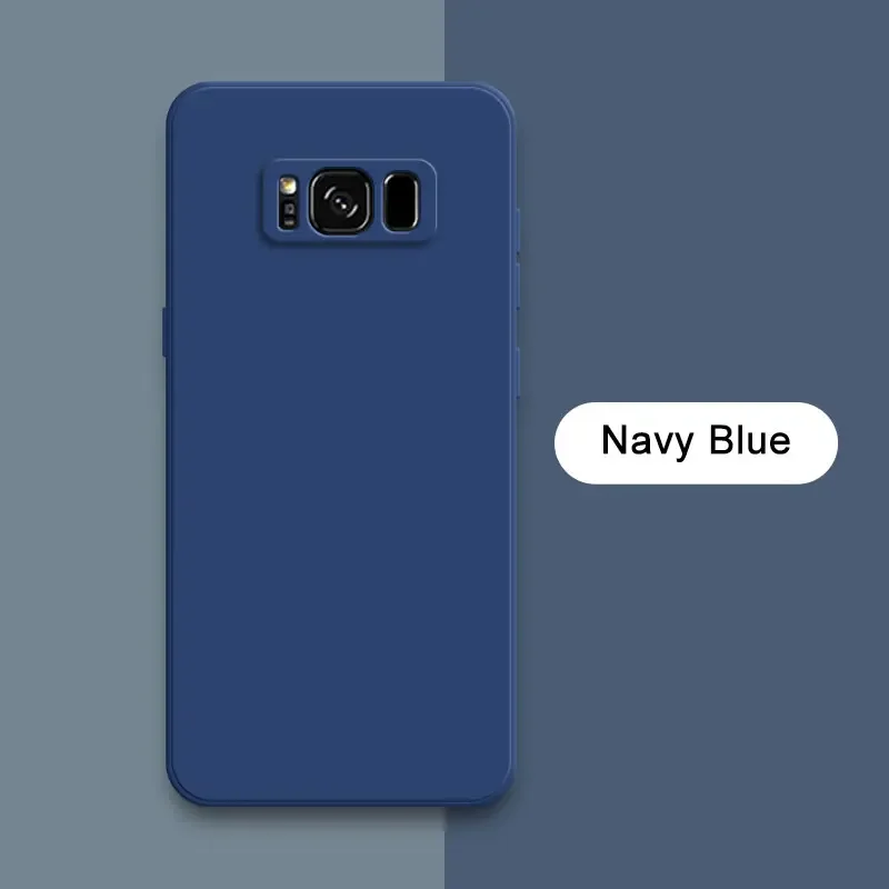Capa De Celular Em Silicone Líquido (samsung Note 10 Plus, Azul), Macia E Resistente A Impactos.