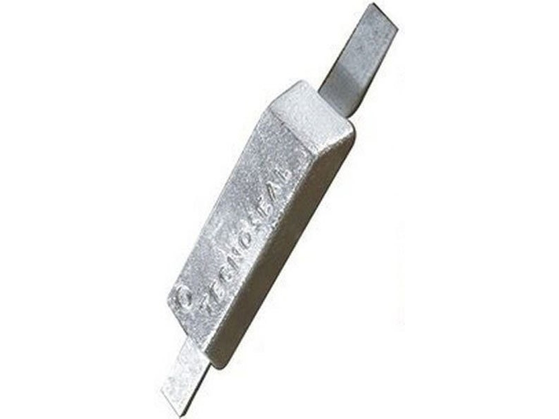Ânodo Lingote 1.6Kg Prateadotecnoseal
