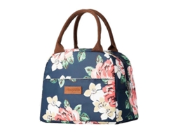 Bolsa térmica para almoço em tecido Oxford Heopono, bolsa Bento multicolorida Aquaforge