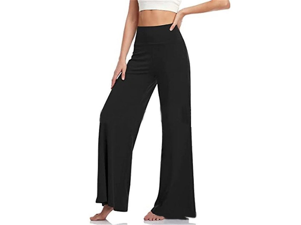 2026 pantalones de Yoga Elásticos Sueltos para Mujer Pantalones Casuales de Pierna Ancha Largos