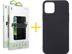 Capa + 2 Películas para iPhone 11 SKYHE Preto