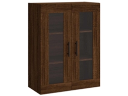 Wall Mounted Cabinet, Wall Mounted Cabinets Vidaxl Marrom Madeira Processada (n/a)