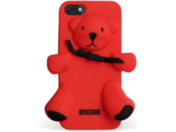 Capa iPhone 5, 5s, SE MOSCHINO Bear Gennarino Vermelho