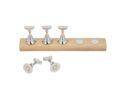 Soporte Magnético Para Manicura Log Alloy, Display De Uñas Para Salones De Belleza Y Entrenamiento Diy